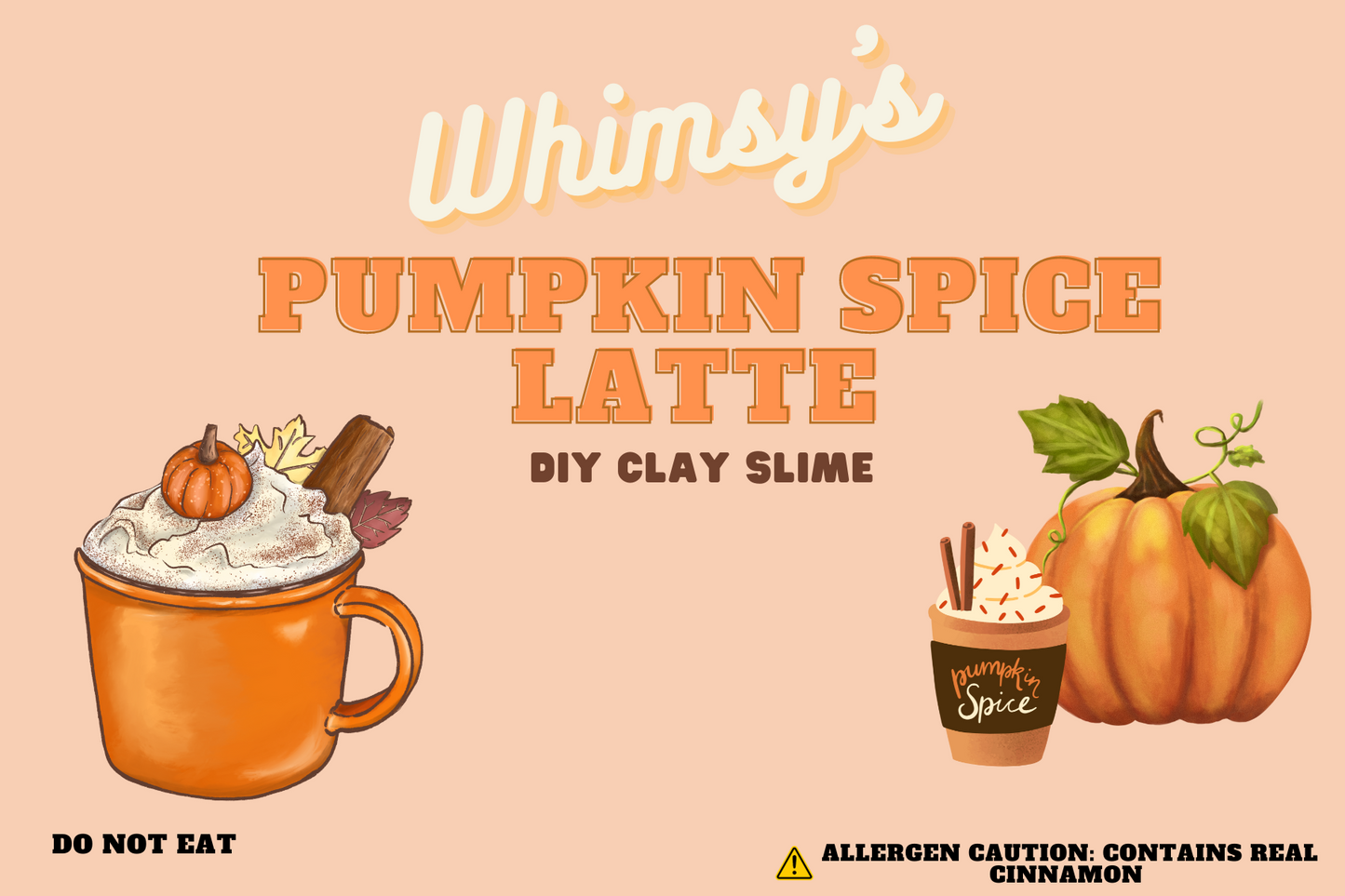 Pumpkin Spice Latte -DIY CLAY KIT Slime