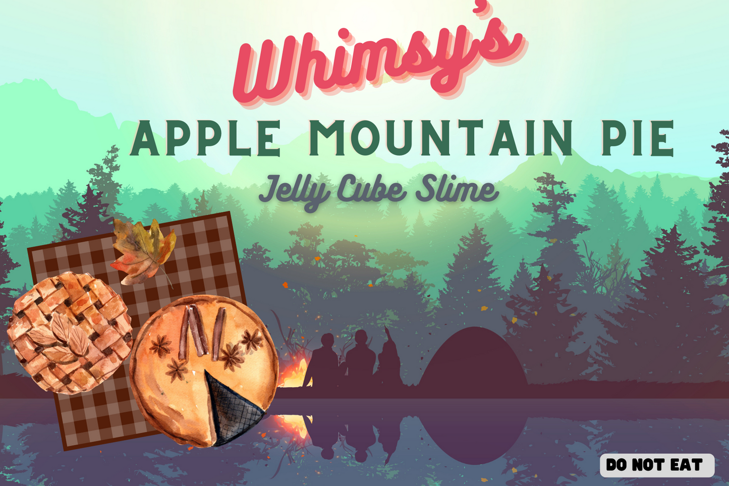 Whimsy's Apple Mountain Pie - Jelly Cube Slime