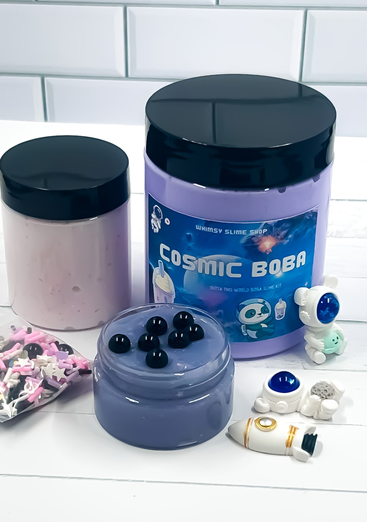 Cosmic Boba Slime Kit