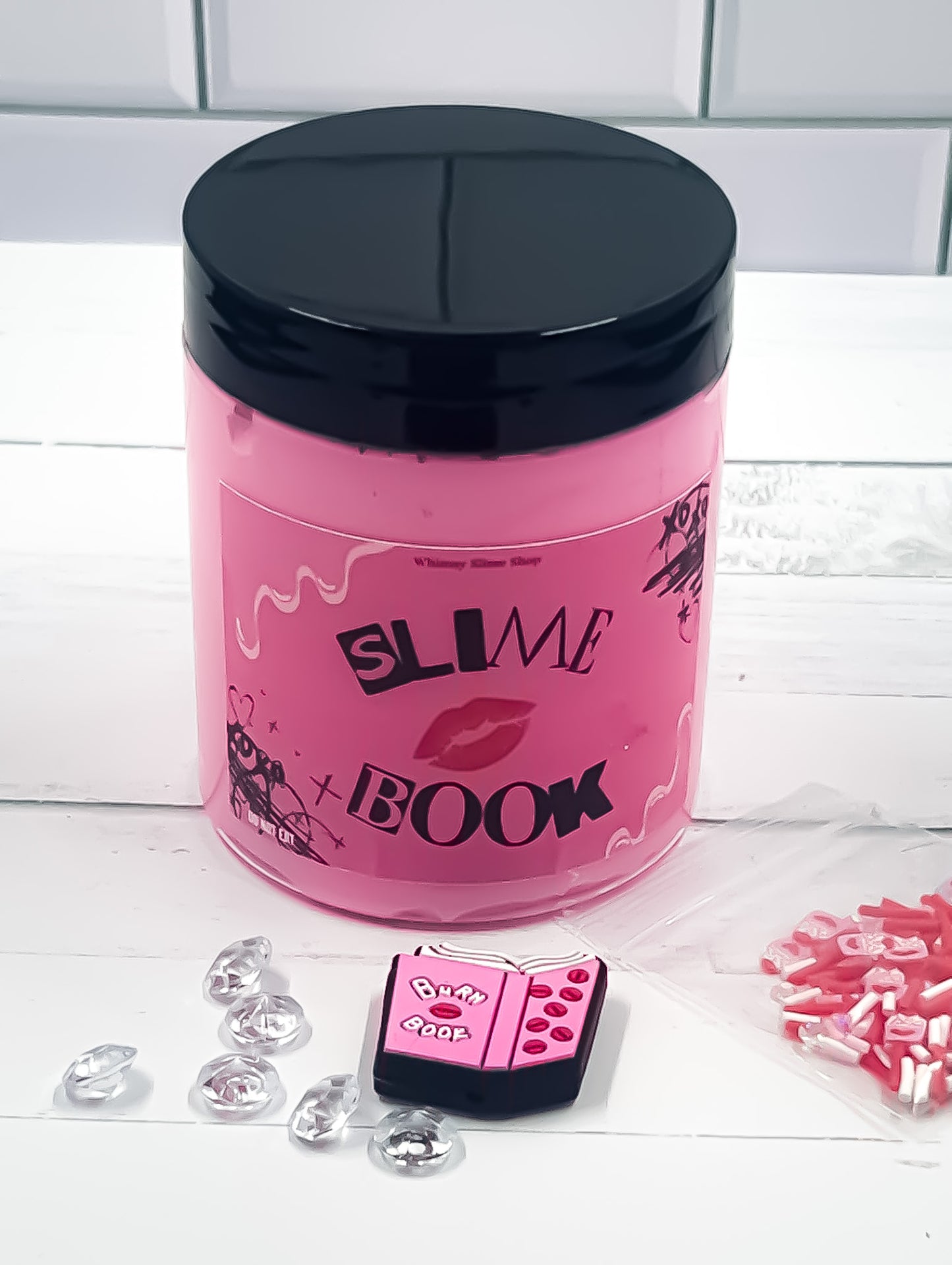 Slime Book Hot Pink Butter Slime
