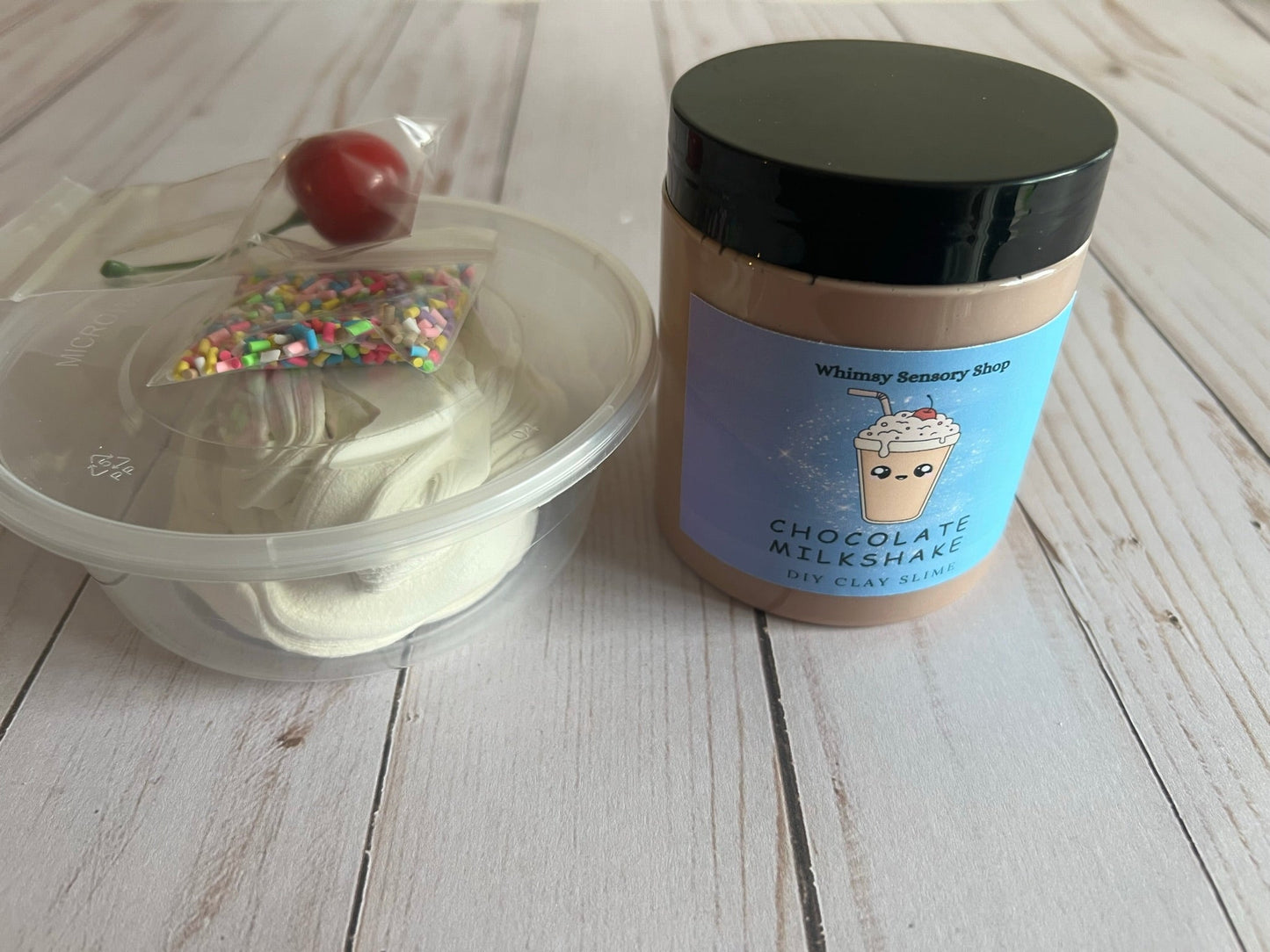 Chocolate Milkshake DIY Clay kit - Whimsy Sensory Shop