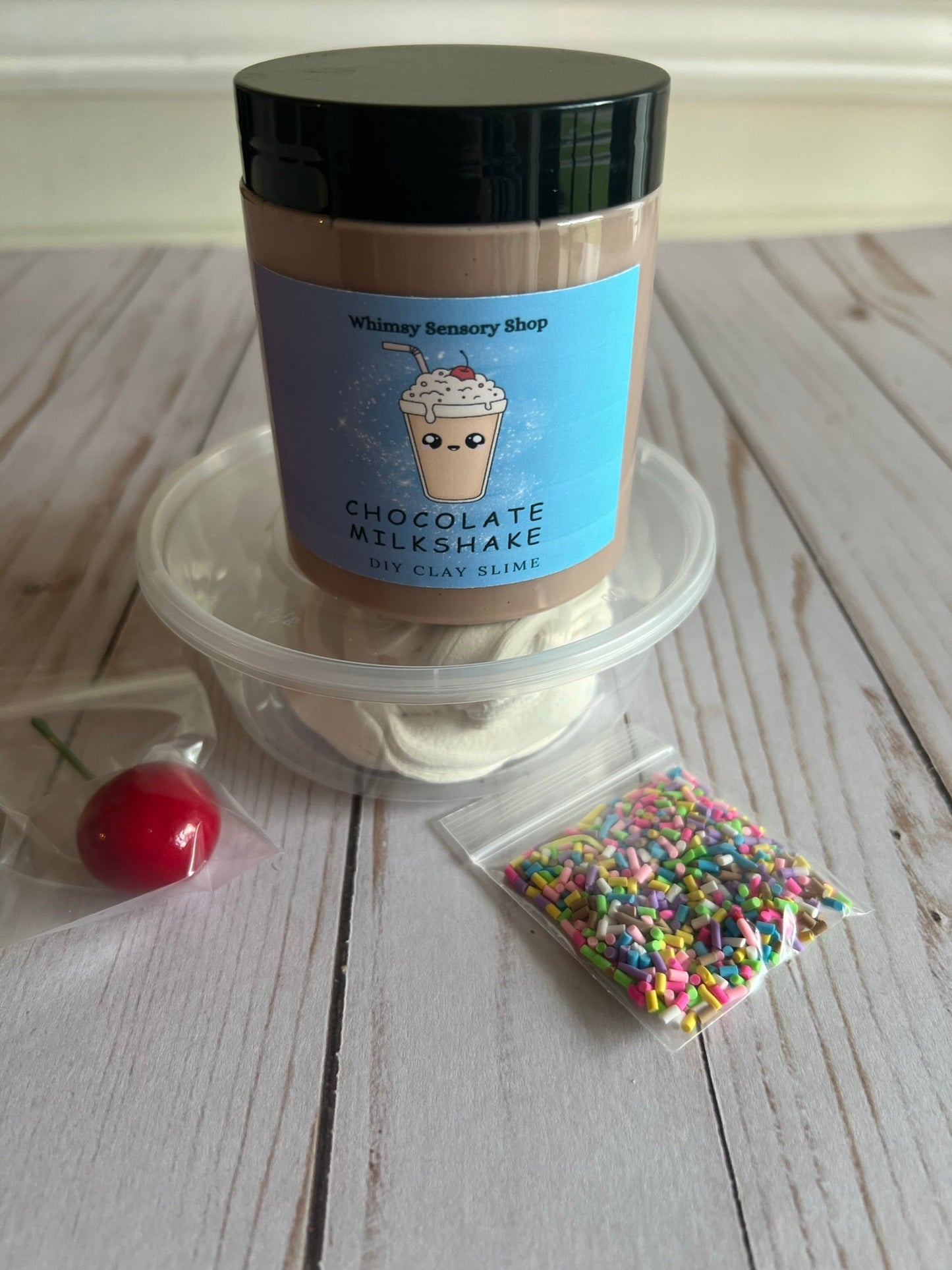 Chocolate Milkshake DIY Clay kit - Whimsy Sensory Shop