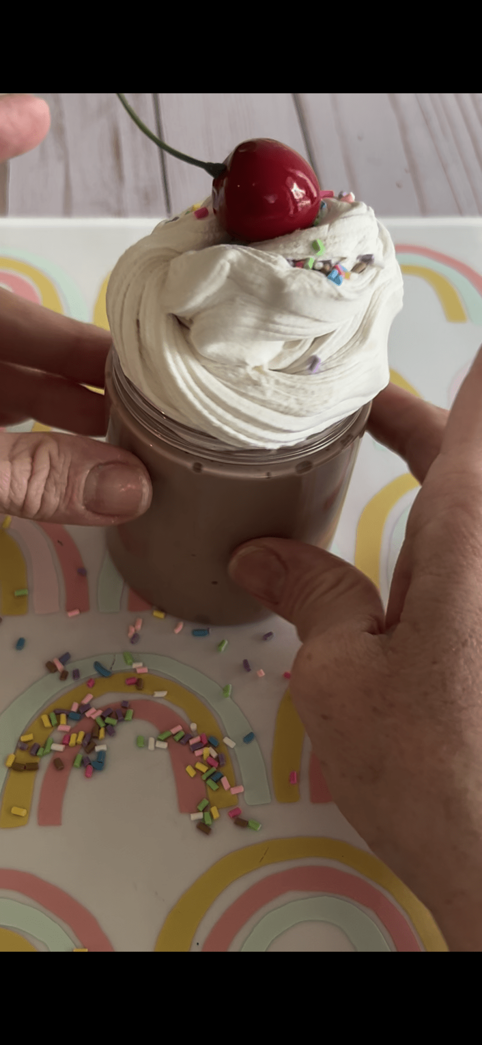 Chocolate Milkshake DIY Clay kit - Whimsy Sensory Shop