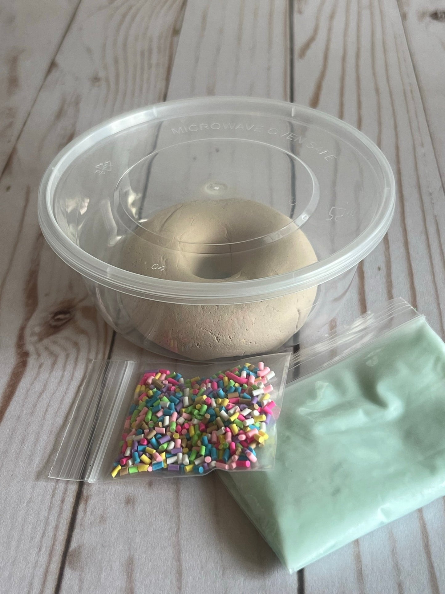 Frosted Donut Dream DIY CLAY SLIME KIT - Whimsy Sensory Shop