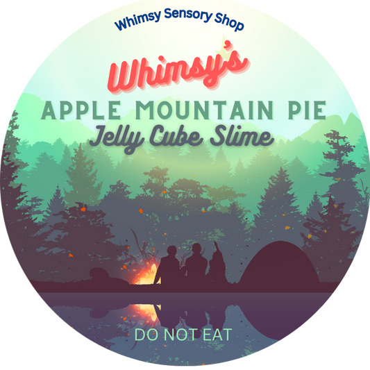 Whimsy's Apple Mountain Pie - Jelly Cube Slime