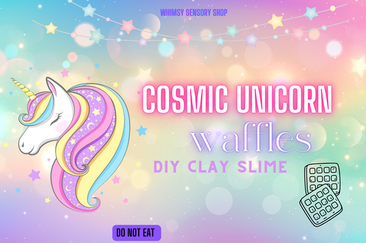 Cosmic Unicorn Waffle - DIY CLAY KIT (BEST SELLER!)