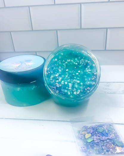 Mermaid Crunch Bing-su bead slime