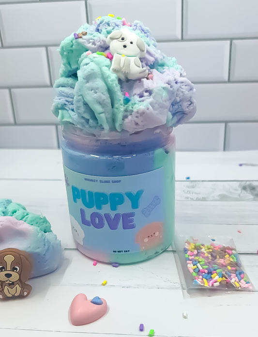 Puppy Love Cloud-Dough Slime