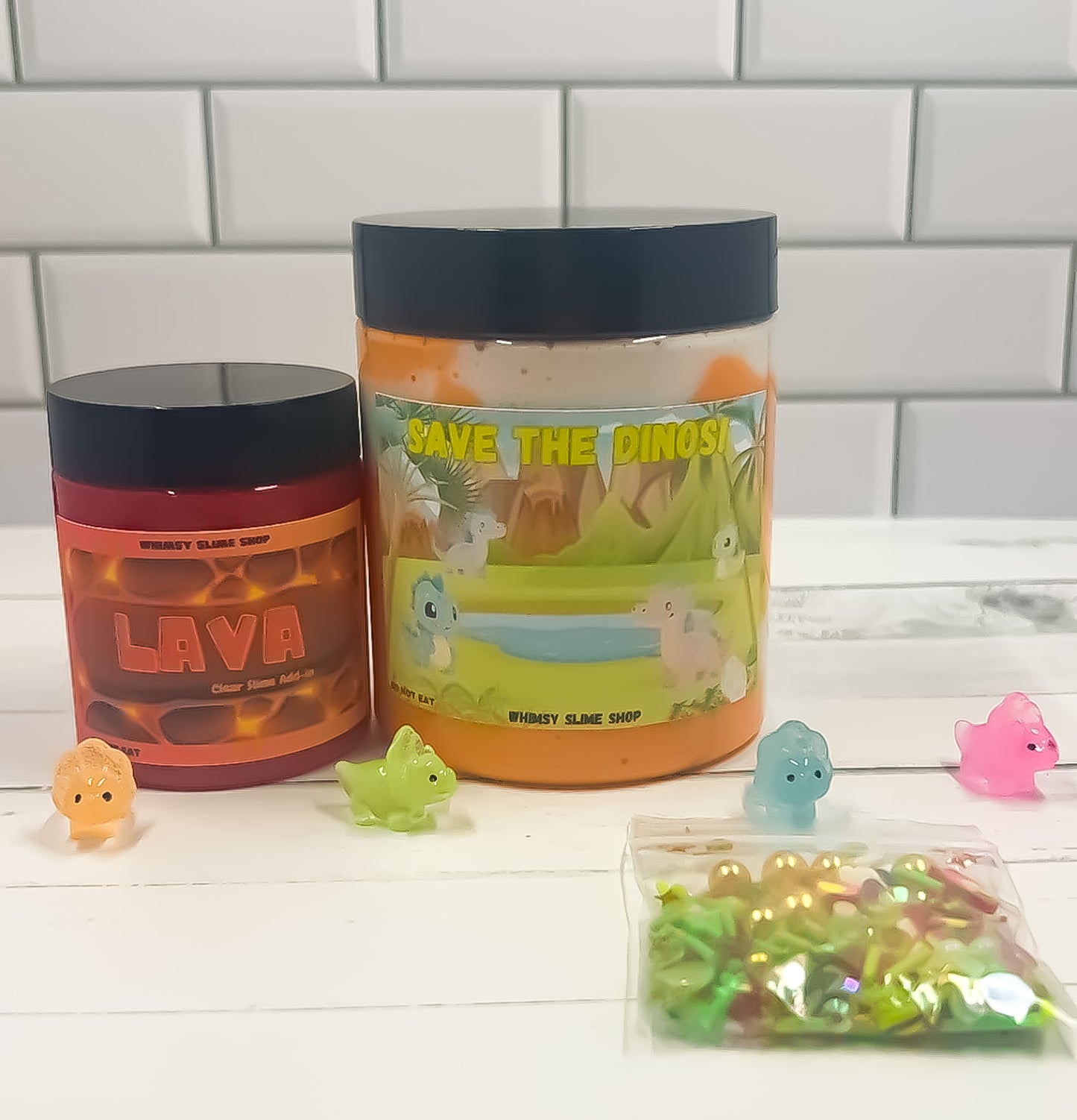 Save the Dino’s! Cloud-Dough slime kit!